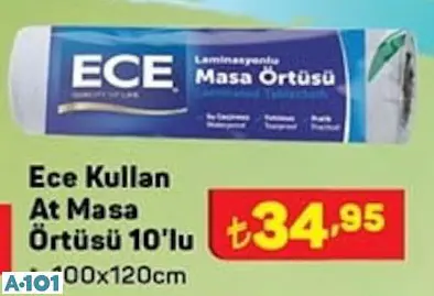 ECE KULLAN AT MASA ÖRTÜSÜ